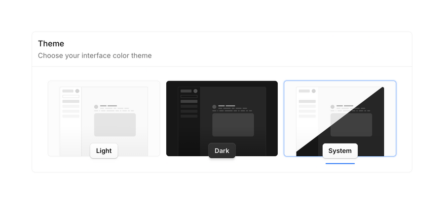 Campsite
				theme settings ui component