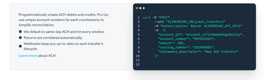 Increase
				code block ui component