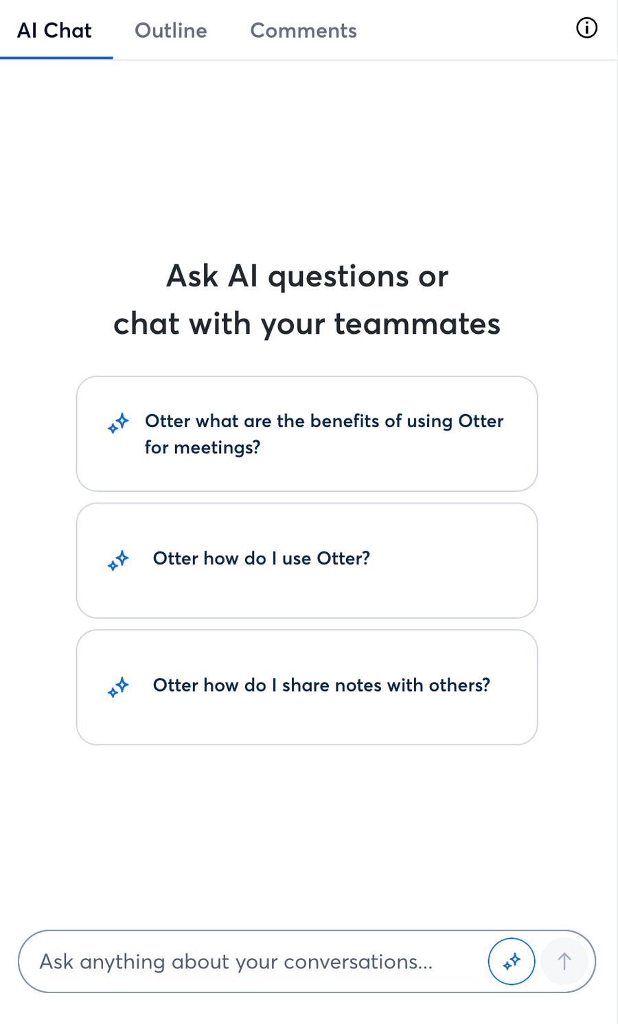 Otter
				artificial intelligence ui component