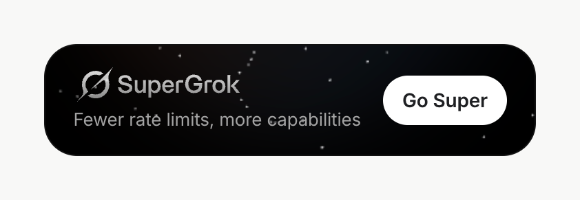 Grok
				alert ui component