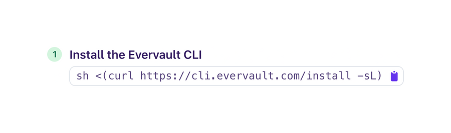 Evervault
				click to copy ui component
