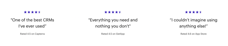 Capsule
				testimonial ui component