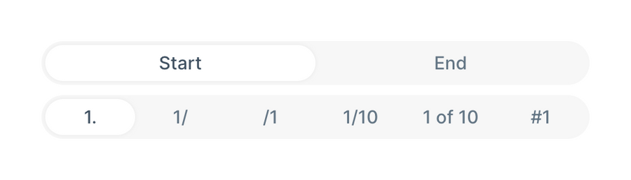 Typefully
				segmented control ui component