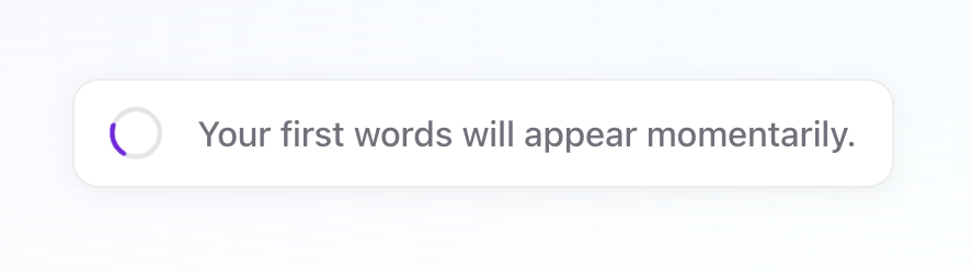 Limitless
			rounded corners progress indicator message progress progress circle loading ui component