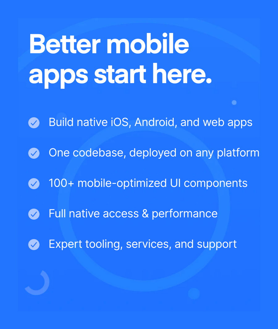 Ionic
				benefit list ui component