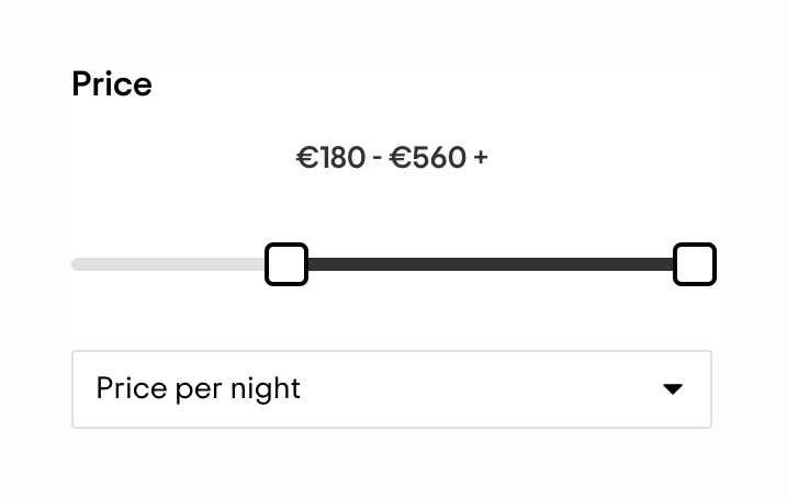 Tripadvisor
				input amount ui component