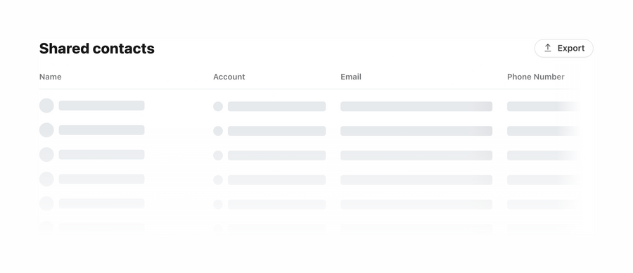 Front
			data export desktop table ui component