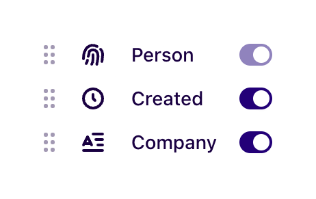 Dovetail
				reorder ui component