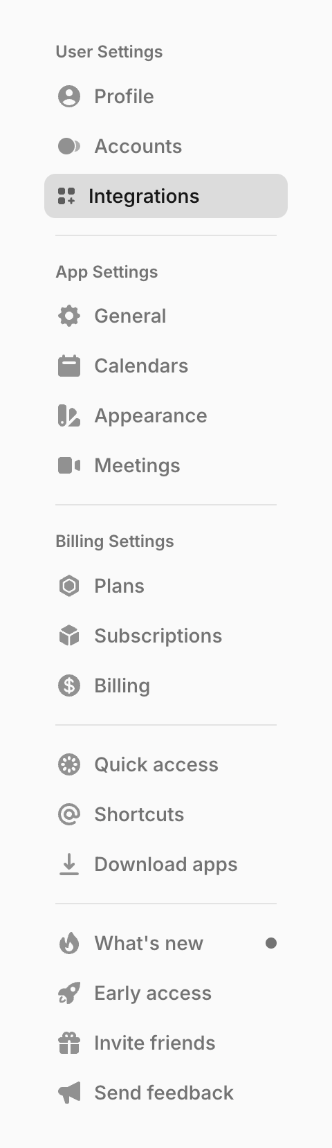 Amie
				vertical navigation ui component