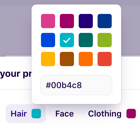 Dovetail
				color picker ui component