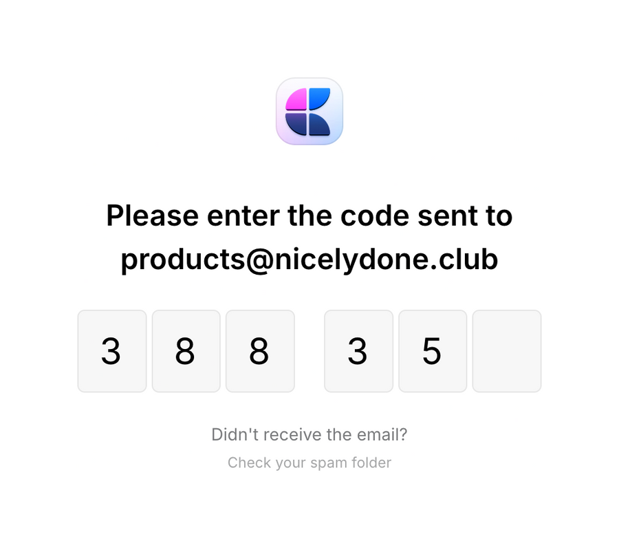 Craft
				input code ui component