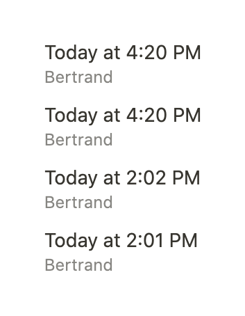 Notion
				timeline & history ui component