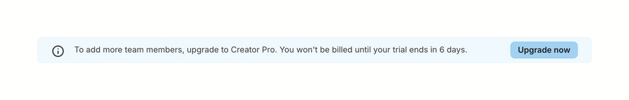 Kit
				upgrade your plan ui component