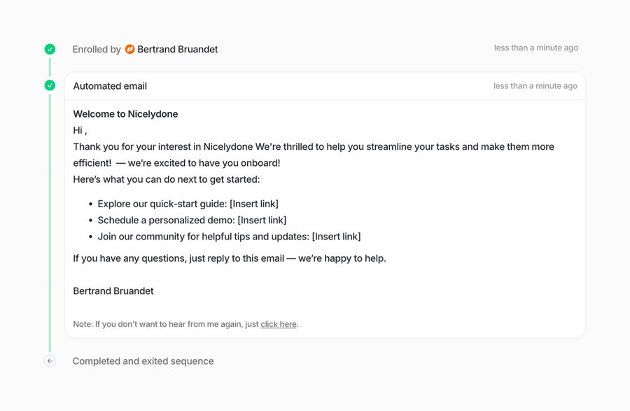 Attio
			onboarding email ui component