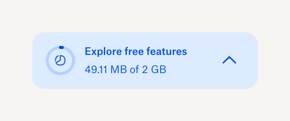 Dropbox
				progress indicator ui component