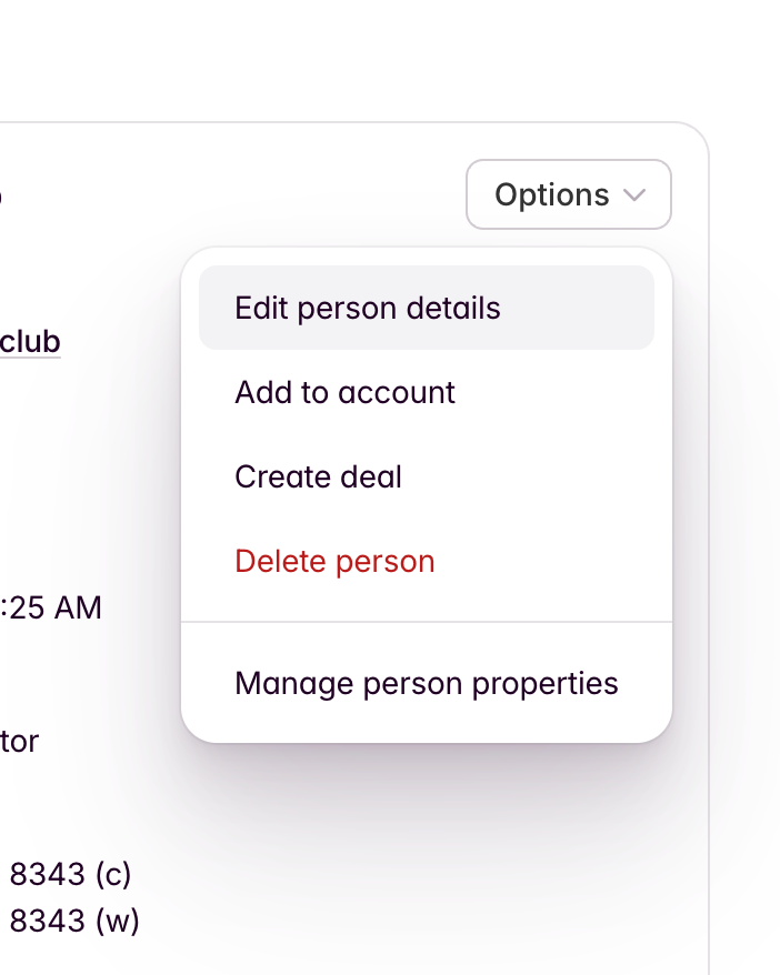 Outseta
				dropdown menu ui component