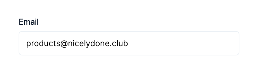 Formcarry
				input text ui component