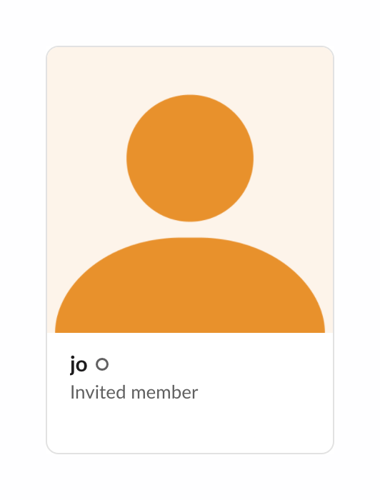 Slack
				card ui component