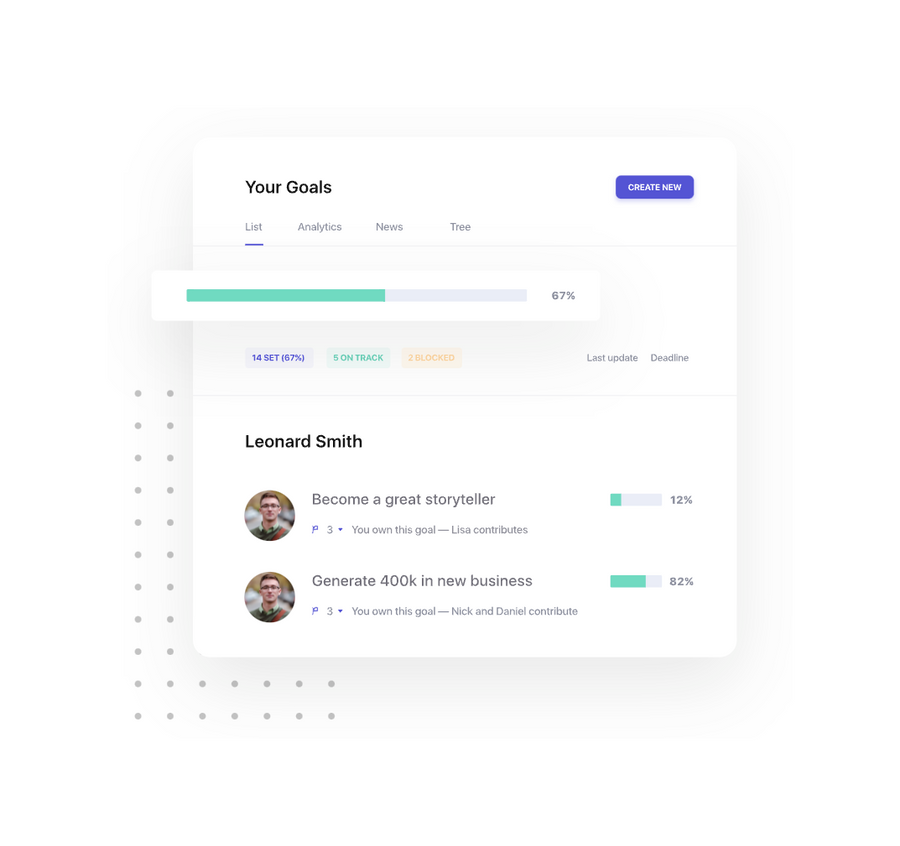 Leapsome
				illustration ui component