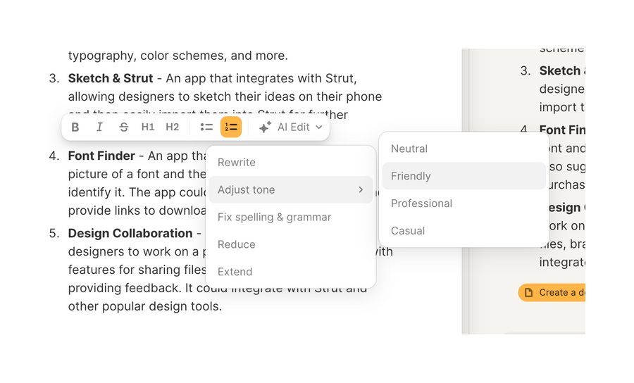 Strut
				artificial intelligence ui component