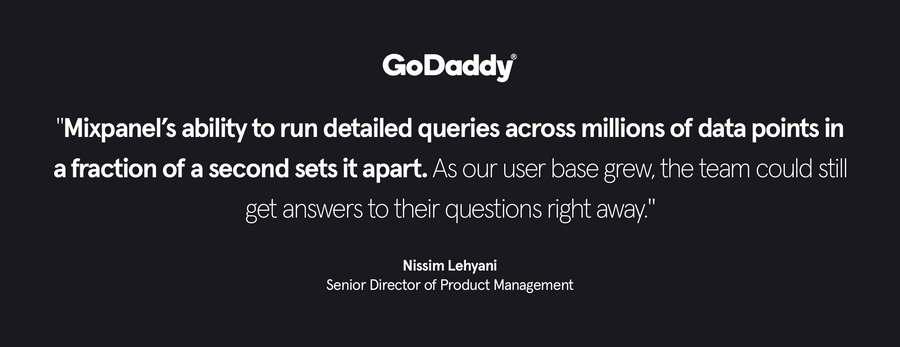 Mixpanel
				testimonial ui component
