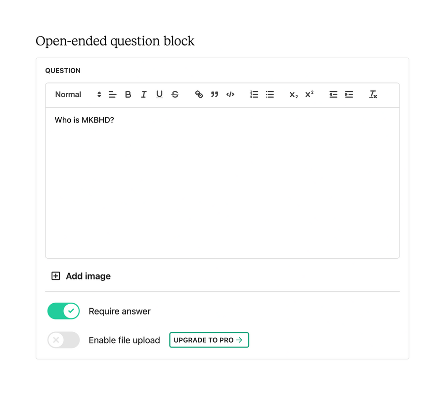 Teachable
				rich text editor ui component