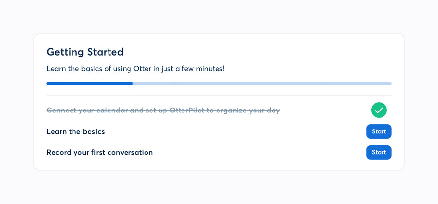 Otter
				progress indicator ui component