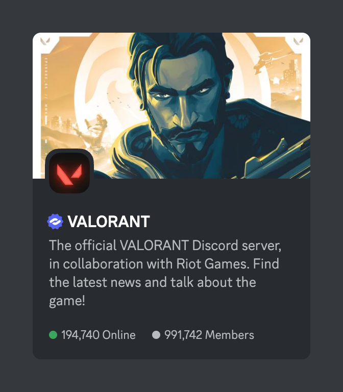 Discord
				card ui component