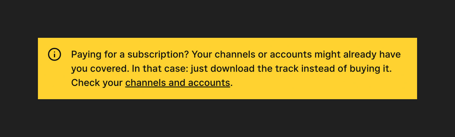 Epidemic Sound
				alert ui component