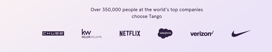 Tango
				social proof ui component