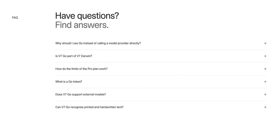 V7
				faq ui component
