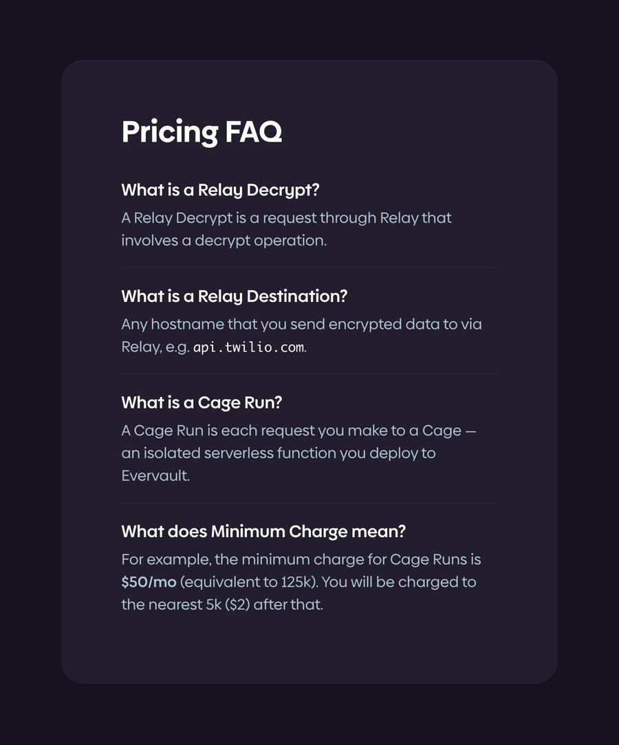 Evervault
				faq ui component