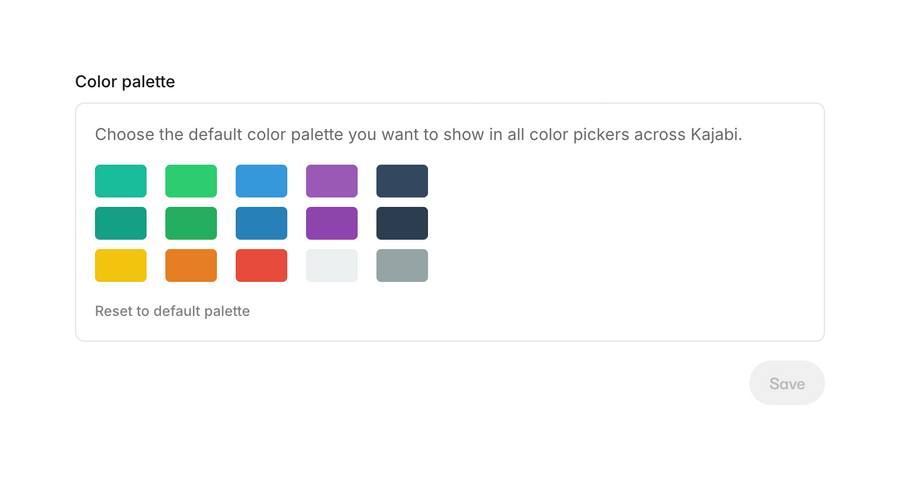 Kajabi
				color picker ui component