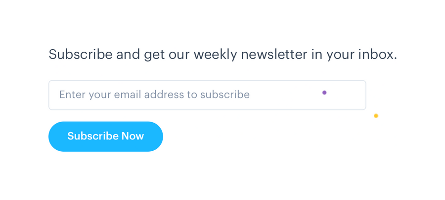 Marvel
				newsletter signup form ui component