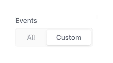 Column
				toggle/switch ui component