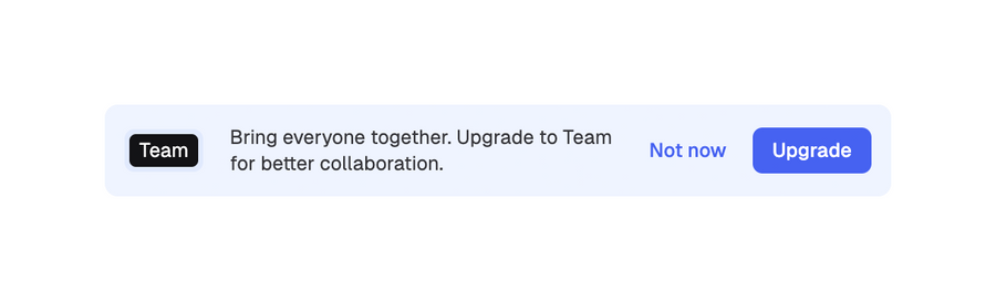 Rayon
				upgrade your plan ui component
