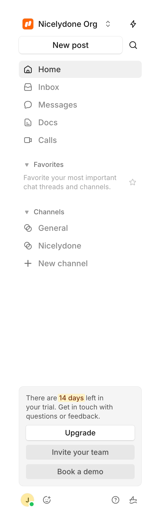 Campsite
				vertical navigation ui component