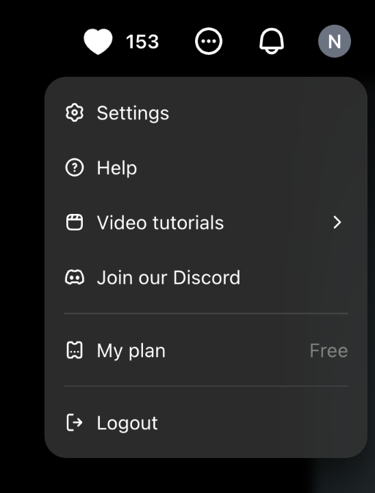 Sora
				dropdown menu ui component