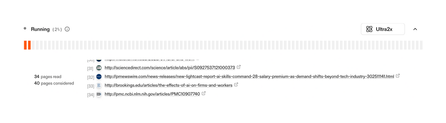 Parallel
				progress indicator ui component