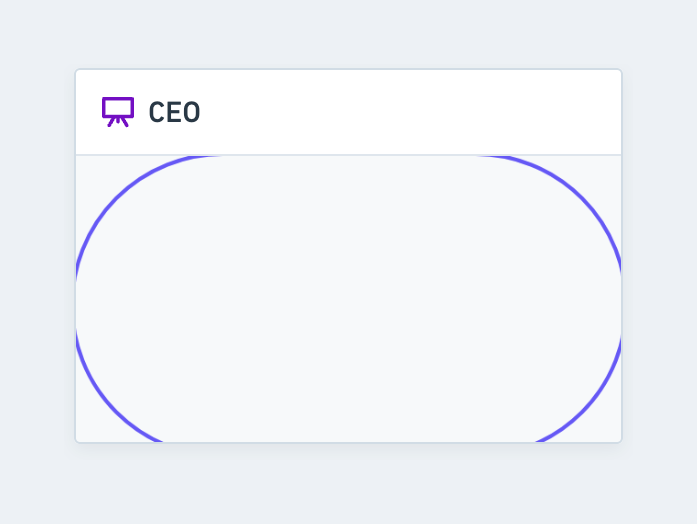 Whimsical
				card ui component