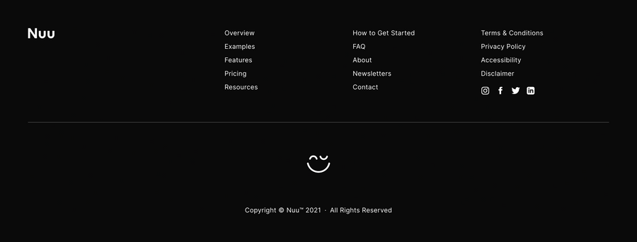 Nuu
				footer ui component
