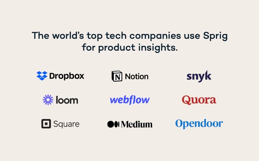 Sprig
				social proof ui component
