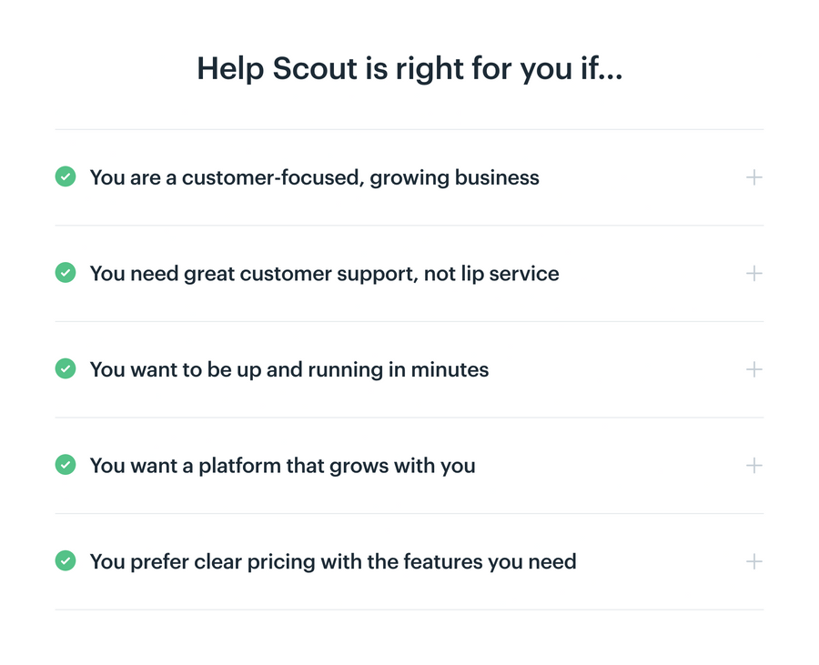 Help Scout
				accordion ui component