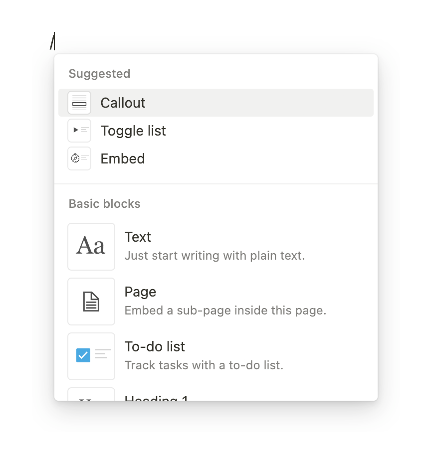 Notion
				dropdown menu ui component
