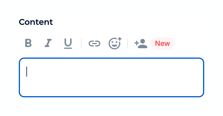 Jimo
				rich text editor ui component