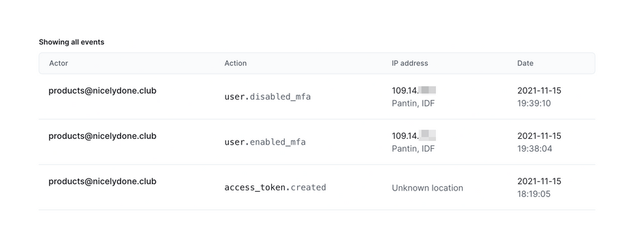 PlanetScale
				table ui component