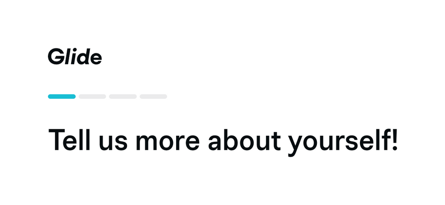 Glide
				progress indicator ui component