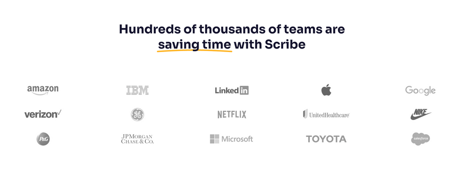 Scribe
				social proof ui component