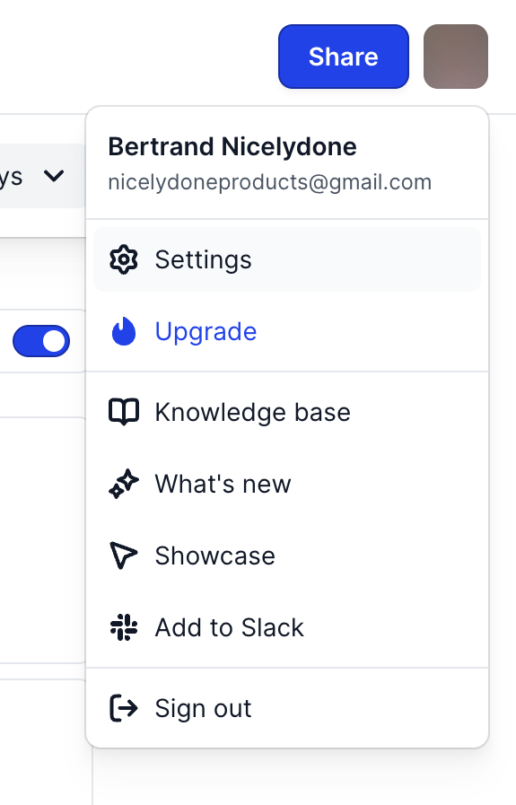 Arcade
				dropdown menu ui component