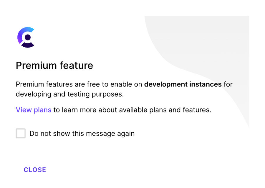 Clerk
				upgrade your plan ui component